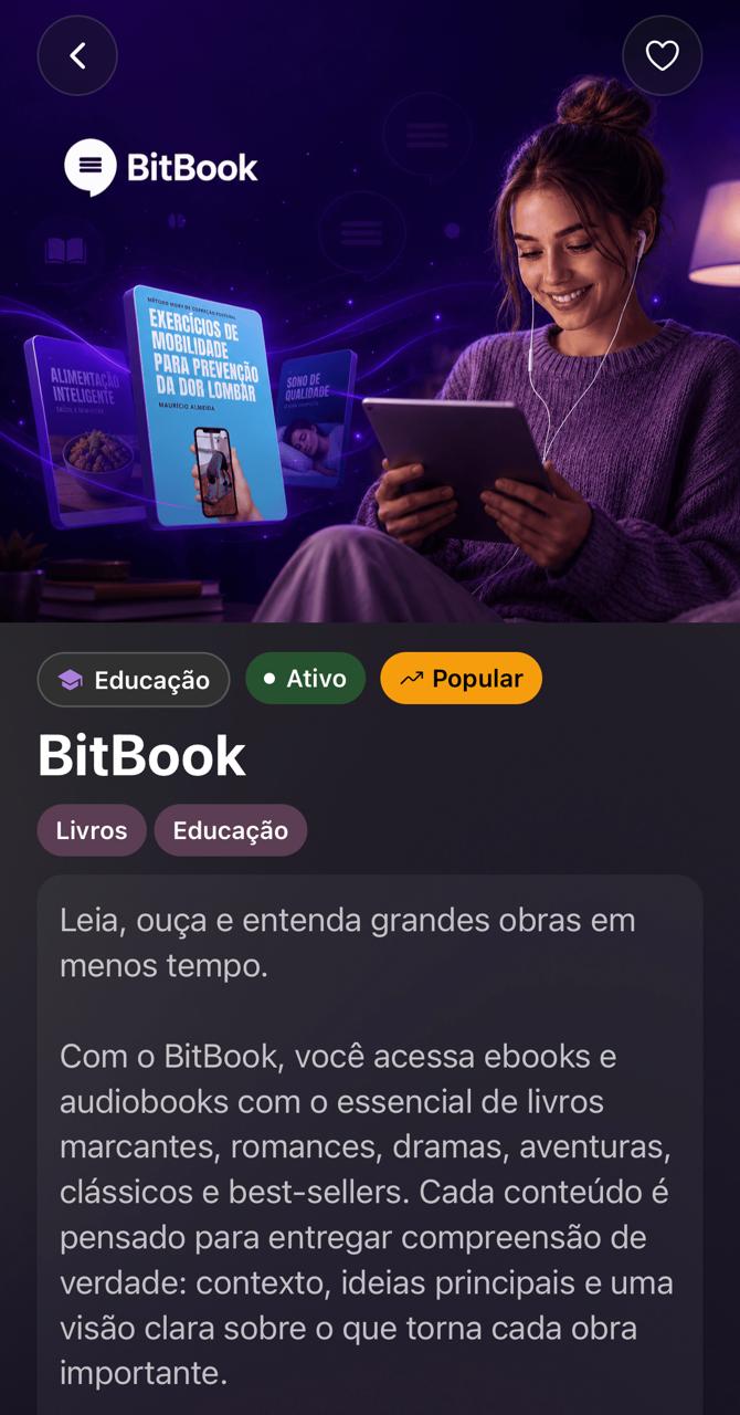 Aplicativo BitBook